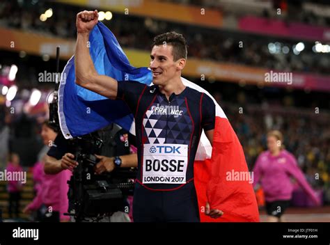 France S Pierre Ambroise Bosse Celebrates Winning The Men S M Final