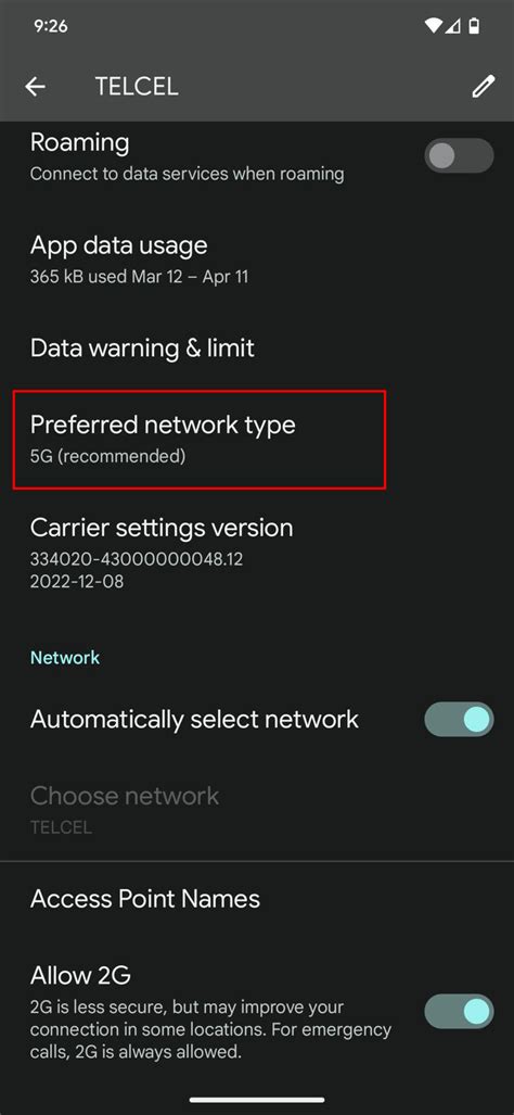 Here S How To Activate G Lte On Your Phone Android Authority