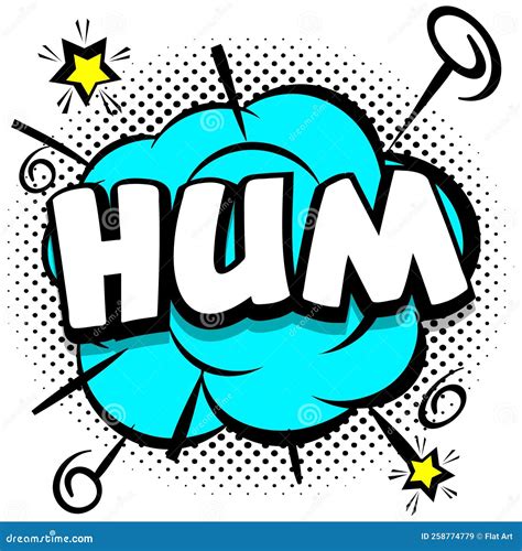 Hum Comic Bright Template With Speech Bubbles On Colorful Frames