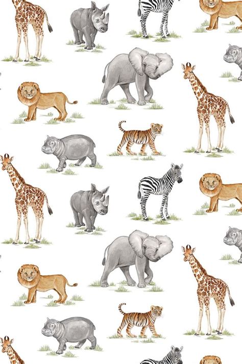 Safari Theme Jungle Theme Baby Wallpaper Wallpaper Backgrounds