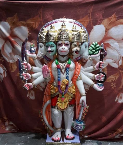 Marble Panchmukhi Hanuman Statue Temple At Rs In Jaipur Id