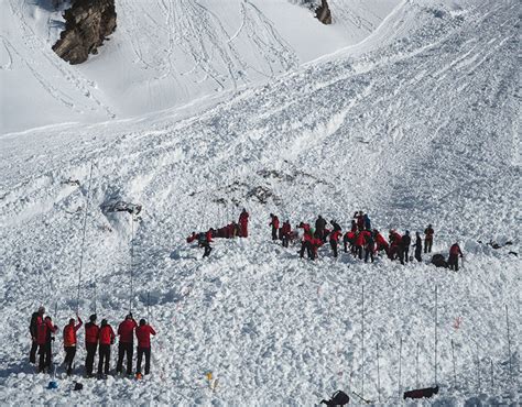 Avalanche Kills At Least Four Swiss Ski Tourer In Austrian Alps Images Released After A