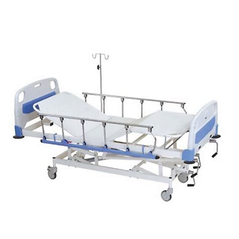 5 Function Five Functional Manual Icu Bed With Abs Panel Size