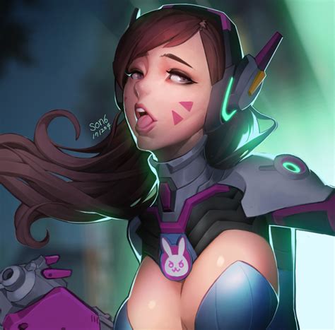 Son6 Overwatch D Va Fanart