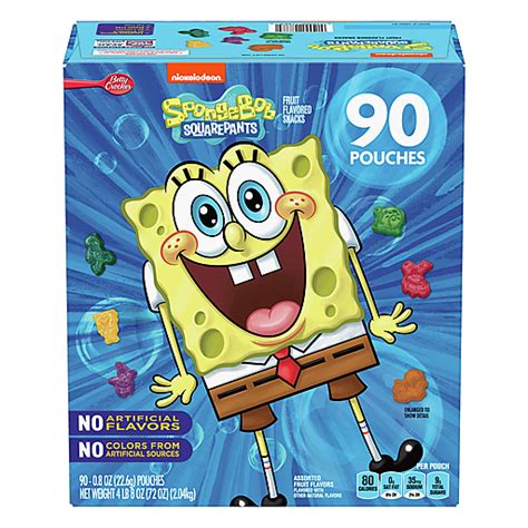 Spongebob Squarepants Fruit Snacks