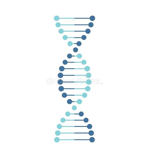 Thin Line Concept Dna Icons Set Vector Illustration Polygonal Dna Concept Deoxyribonucleic