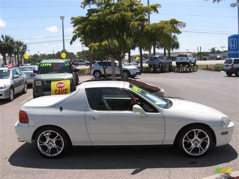 1996 Frost White Honda Del Sol S 8579004 Photo 2 Car