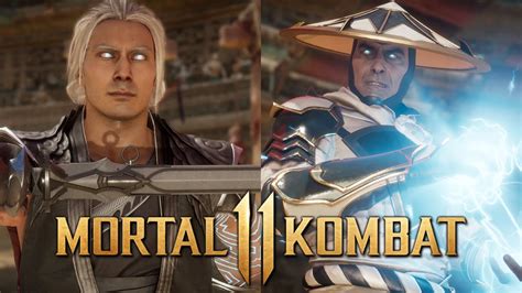 Mortal Kombat 11 All Fujin Vs Raiden Intro Dialogue Youtube