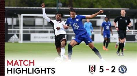 Fulham U18 5 2 Chelsea U18 Premier League South Sw6 Derby Delight