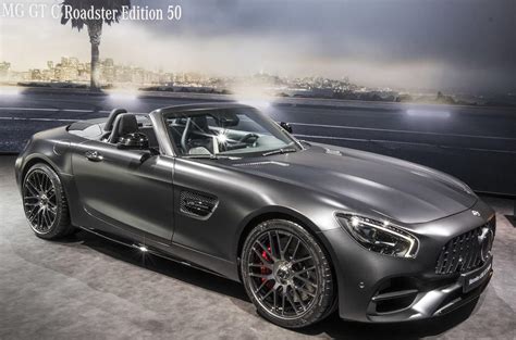 Mercedes Amg Gt C Roadster Edition 50 Heads Trio Of Special Models