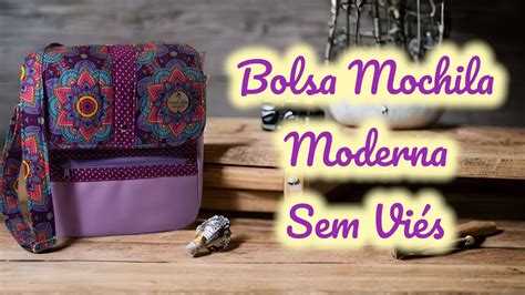 Mochila Moderna F Cil Sem Vi S E Molde Bolsa Que Vira Mochila