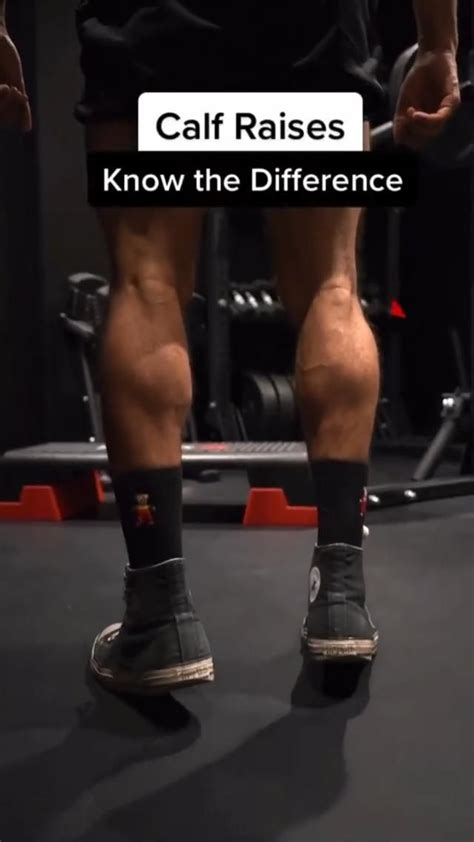 Calf Raises: Know the Difference