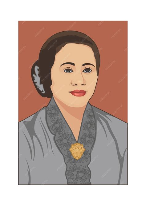 Premium Vector | Ra kartini rgbcdr