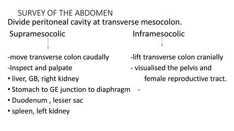 Exploratory Laprotomy Indications And Procedurepptx