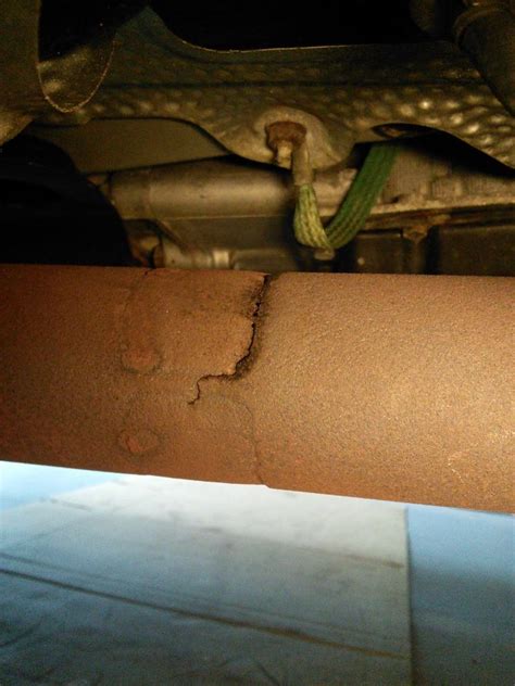 Rusted Catalytic Converter