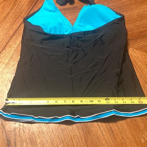 Rekita Swim Rekita Bikini Swimsuit Halter Tankini Top And Skort