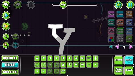 Geometry Dash Building Building My Spooky Part In A Megacollab Youtube