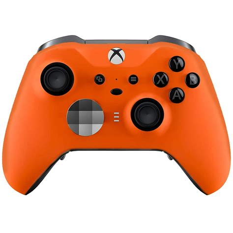 Soft Touch Orange Custom Modded Controller Compatible with Xbox One ...