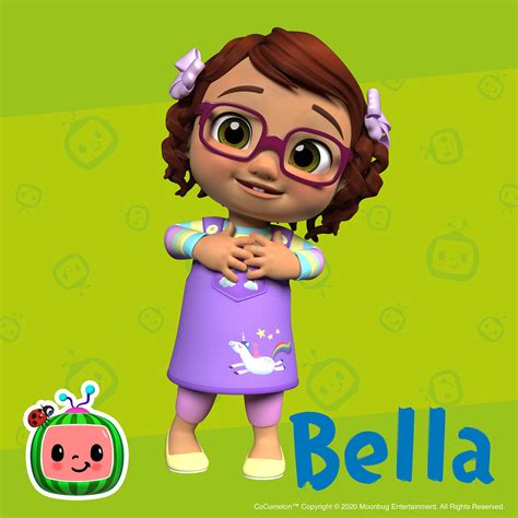 Cocomelon Bella Logo