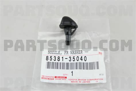 NOZZLE SUB ASSY WASHER 8503520110 Toyota Parts PartSouq