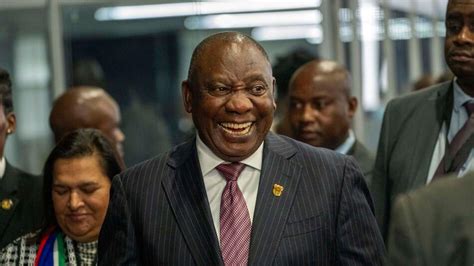 Südafrikas Präsident Ramaphosa für zweite Amtszeit vereidigt WEB DE