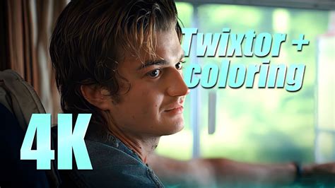 Steve Harrington K Scenepack With Coloring For Edits Mega Part