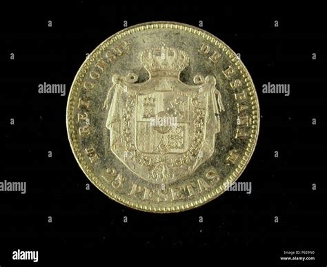 NUMISMATICA MONEDA MODERNA VEINTINCINCO PESETAS DE ORO DE ALFONSO