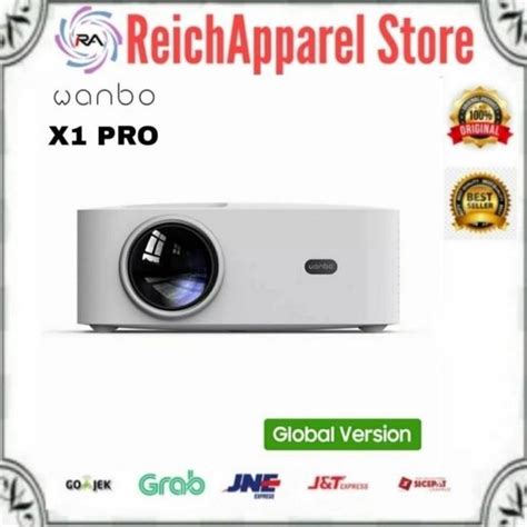 Jual Wanbo X1 Pro Android Smart Projector Storlilig Shopee Indonesia