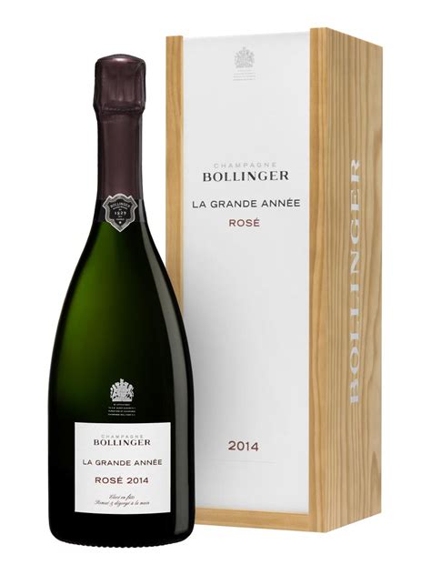 Bollinger La Grande Année Champagne AOC brut rosé gift box