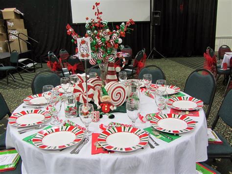 Christmas Banquet Table Decorations - barn pros canada