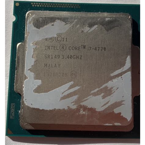 Intel Core I7 4770 34g 8m 4c8t 模擬八核心 Sr149 1150 正式版 蝦皮購物