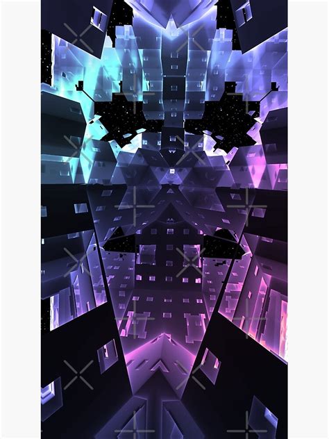 Interstellar Tesseract Poster For Sale By Zeonionx Redbubble