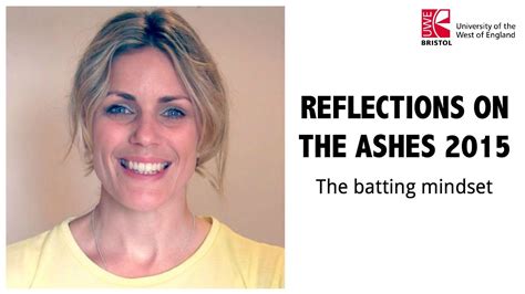 MSc Sport And Exercise Psychology UWE The Ashes 2015 YouTube