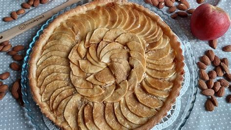 Tarte aux pommes à la crème d amandes YouTube