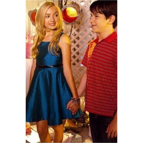 Peyton List And Zachary Gordon Holding Hands