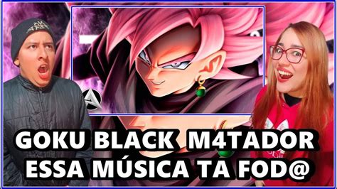 ANIRAP AMASSA MUITO REAGINDO ao Goku Black Nova Criação DO ANIRAP