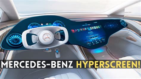 Mercedes Benz User Experience Mbux Hyperscreen Youtube