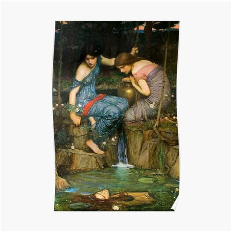 John William Waterhouse Nymphs Finding The Head Of Orpheus Premium