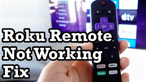 Roku Remote Not Working How To Connect Help Pairing Tv Youtube