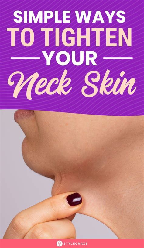 How To Tighten Your Neck Skin Naturally In Body Care Routine