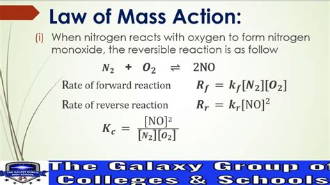 CHEMISTRY 10 UNIT 1 LECTURE 7 LAW OF MASS ACTION LAST PART YouTube