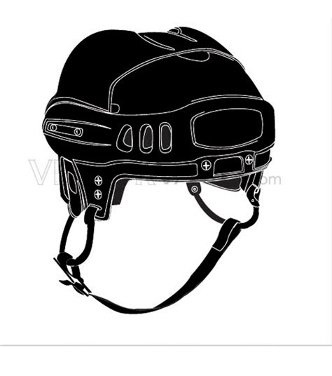 Buy vector hockey helmet royalty-free illustration