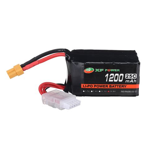 XF POWER 14 8V 1200mAh 25C 4S LiPo Battery XT30 Plug For RC Drone Sale