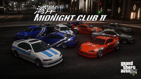 GTA V Midnight Club II Liveries Pack Trailer YouTube