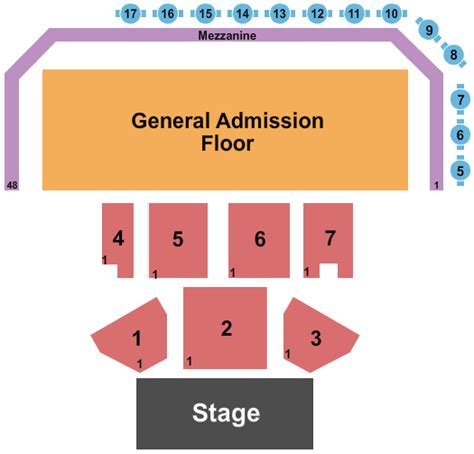 The Ritz Raleigh Seating Chart: A Visual Reference of Charts | Chart Master