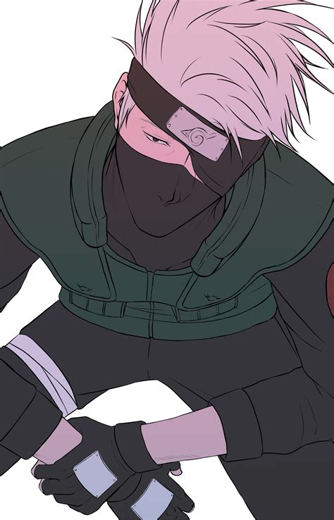 Kakashi Hatake Blushing