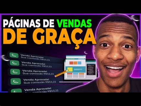 Como criar PÁGINAS DE VENDAS de graça para o seu PLR vender muito