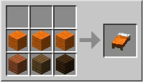 Minecraft Bett bauen Rezept und Nutzen alles erklärt