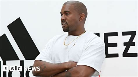 Adidas Puts Kanye West Yeezy Deal Under Review Bbc News