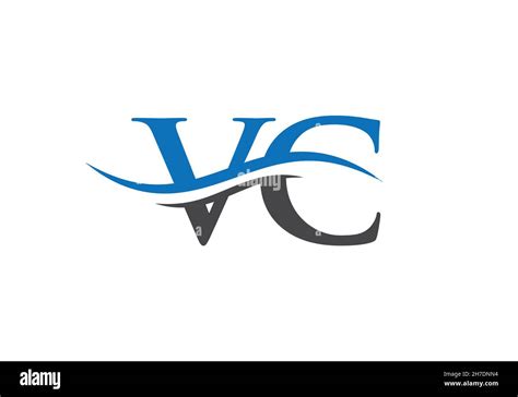 VC Linked Logo For Business And Company Identity Creative Letter VC